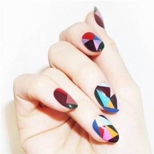 abstract manicure