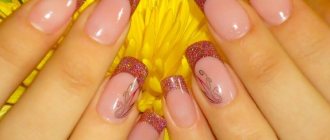 Acrylic nails - an addition to a girl&#39;s image