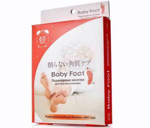 Baby Foot носочки для педикюра отшелушивающие