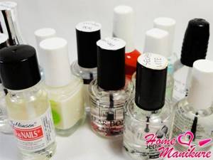 base and top coats for manicure