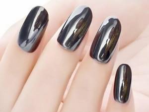 black pearl manicure