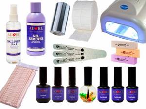 What you need for a manicure with gel polish