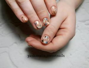 design brush strokes on nails photo_20