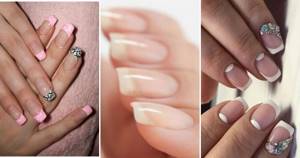 Square French Nail Design