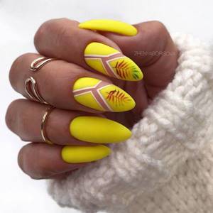 Nail designs almond new stylish 2021-2022 spring