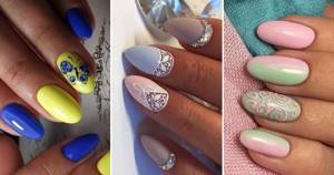 Almond shaped nail design options