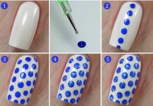 Nail designs with gel polish for beginners. Photos, instructions 