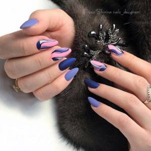 Purple manicure 2022: photos of the 150 best ideas (new items)