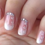 French for short nails 2018 - fashionable options, new items, 50 photo ideas