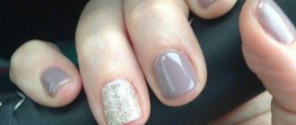 gel polish for very short nails