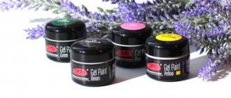 Gel paste - a new product in nail service