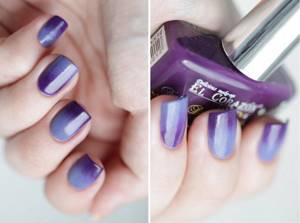 gradient manicure, how to do a gradient manicure at home