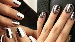 How to properly do a metallic shine manicure with mirror powder?