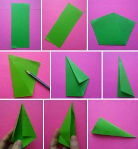 How to make claws from a strip of paper