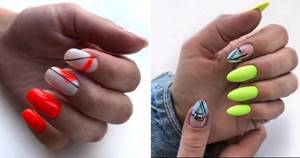 Acid manicure - a trendy design for bold fashionistas