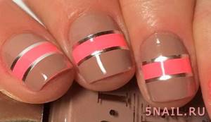 adhesive strips in nail art