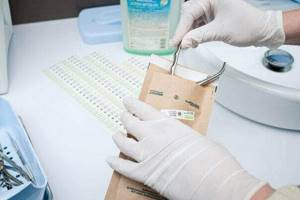 Крафт пакеты стерилизация инструмента для маникюра