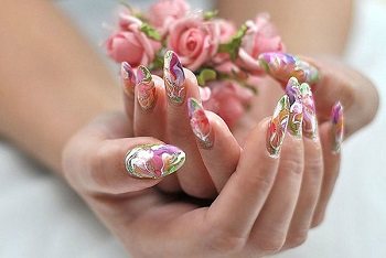 Красивые наращенные ногти