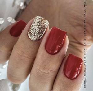 Red manicure 2022: TOP 200 best design ideas (new items)