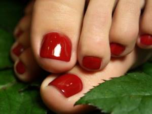 Toe nail polish: choose according to all the rules