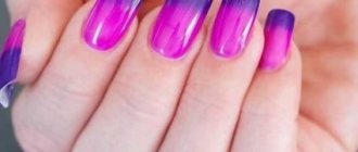 A varnish with a thermal effect will perfectly diversify your manicure.