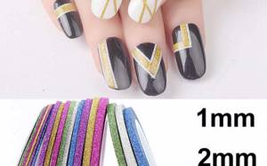 Nail tapes of different widths