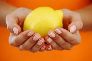 lemon for nails