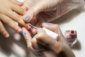 Manicure for a girl