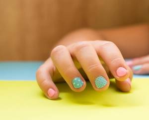 Manicure for very young ladies