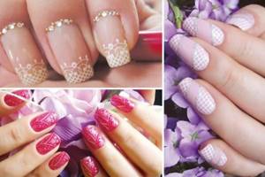 Manicure with gel polish. Photos, ideas for short and long nails. French, shellac, with rhinestones, rubbing, sparkles 