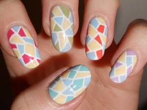 mosaic manicure