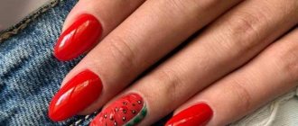 Manicure with fruits: 100 colorful ideas for modern nail art