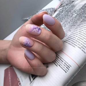 Matte texture soft lilac