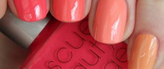 Fashionable colors for manicures for short nails of different shapes