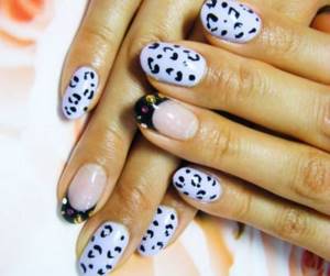 fashionable manicure spring-summer 2014