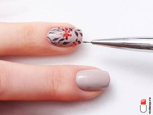 Fashionable autumn manicure 2022 - beautiful nail design photo No. 97