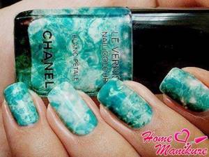 Chanel marble nail polish