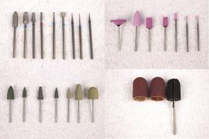 Attachments for hardware manicure