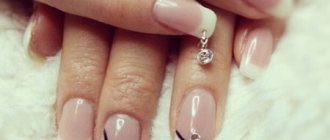 Nail piercing is a stylish element of modern nail art