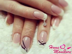 Nail piercing is a stylish element of modern nail art