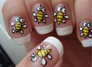 Nails with a pattern