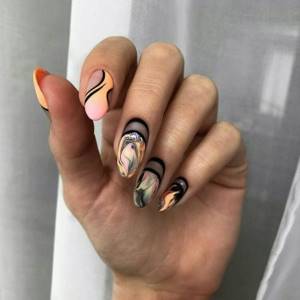 New nail design - wet