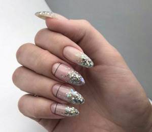 New nail design - stretching