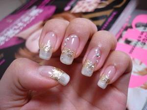 New Year&#39;s manicure 2022: 83 photo ideas, beautiful French manicure for the New Year