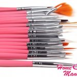 Main types of manicure brushes