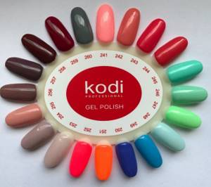 Палитра цветов гель-лаков Kodi