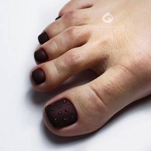Pedicure 2022: fashionable design and new items photo No. 124