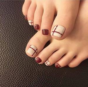 Pedicure 2022: fashionable design and new items photo No. 41