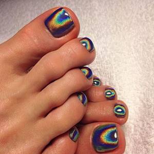 Pedicure 2022: fashionable design and new products photo No. 89