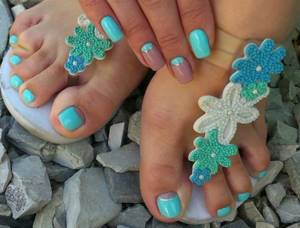 pedicure for short nails
